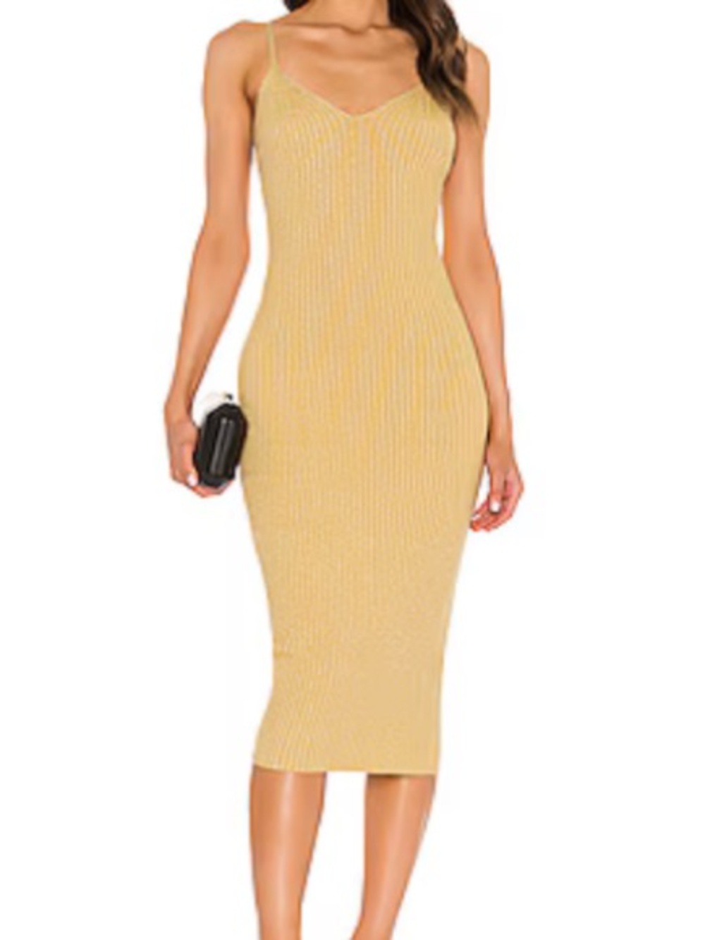 LIKE NEW ALLSAINTS Lexi Dress in Gold Size S